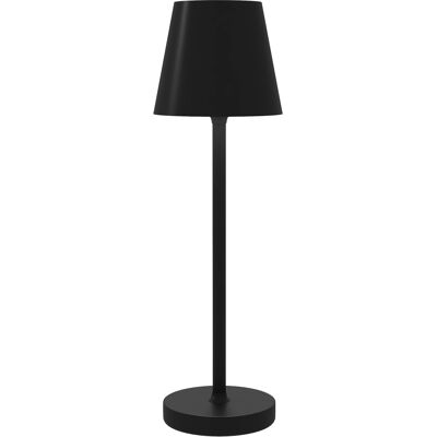 Homcom Lámpara de Mesita de Noche Inalámbrica con Luces LED Lámpara de Mesa USB-C Recargable 3 Colores Ø11,2x36,5 cm Negro Homcom Lámpara de Mesita de Noche Inalámbrica con Luces LED Lámpara de Mesa USB-C Recargable 3 Colores Ø11,2x36,5 cm Negro