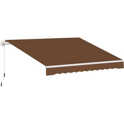 Outsunny - Wall Awning - Aluminum frame - Awning Outsunny - Wall Awning - Aluminum frame - Awning