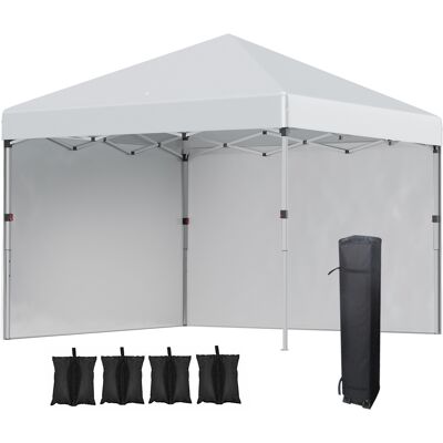 Toldo de jardín Outsunny Protección UV 30+ Altura ajustable Pop-up Toldo de jardín Outsunny Protección UV 30+ Altura ajustable Pop-up