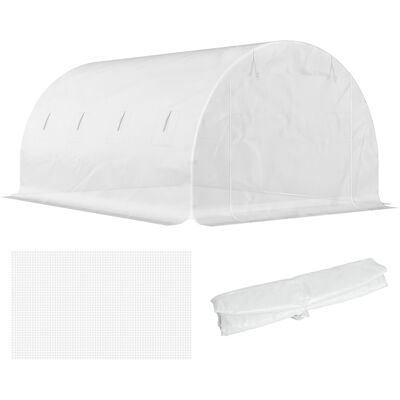 Outsunny 4x3x2 m - 12 m² - anti-UV PE - greenhouse cover Outsunny 4x3x2 m - 12 m² - anti-UV PE - greenhouse cover