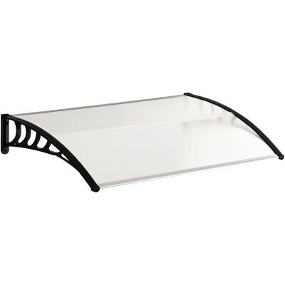 Outsunny Tejadillo de Protección para Puertas Ventanas contra Sol y Lluvia Marquesina de Aluminio Duradero 120x90x25 cm Transparente Aosom España Outsunny Tejadillo de Protección para Puertas Ventanas contra Sol y Lluvia Marquesina de Aluminio Duradero 120x90x25 cm Transparente Aosom España