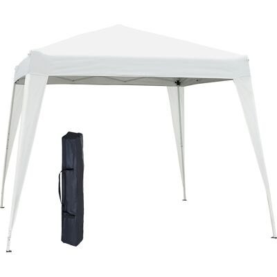 Outsunny Carpa Cenador Plegable para Exterior para Jardín Camping Fiesta Tienda Eventos - Blanco - Acero y Oxford - 3 x 3m Aosom España Outsunny Carpa Cenador Plegable para Exterior para Jardín Camping Fiesta Tienda Eventos - Blanco - Acero y Oxford - 3 x 3m Aosom España