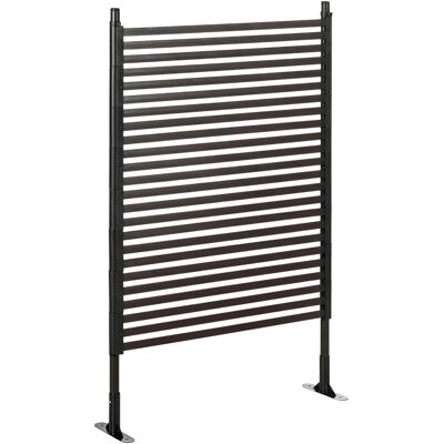 Outsunny Valla de Jardín de Acero con Revestimiento de PE 2 Modos de Instalación para Plantas Animales 93x22x150 cm Marrón Outsunny Valla de Jardín de Acero con Revestimiento de PE 2 Modos de Instalación para Plantas Animales 93x22x150 cm Marrón