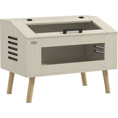 PawHut Terrario para Reptiles - 111L Madera Natural PawHut Terrario para Reptiles - 111L Madera Natural