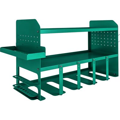 Outsunny Organizador de Herramientas Soporte para 5 Taladros Eléctricos con Bandeja Lateral Aosom España Outsunny Organizador de Herramientas Soporte para 5 Taladros Eléctricos con Bandeja Lateral Aosom España