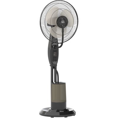 Homcom Ventilador Nebulizador de 3 Velocidades con Temporizador 3 Modos y Depósito 3,2L 44,5x38,5x120 cm Negro Homcom Ventilador Nebulizador de 3 Velocidades con Temporizador 3 Modos y Depósito 3,2L 44,5x38,5x120 cm Negro