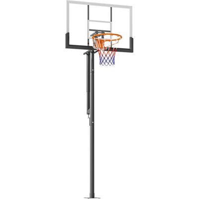 SPORTNOW Canasta de Baloncesto Exterior Altura Ajustable de 230-305 cm con Soporte Tablero Irrompible 120 cm Aro Ø48 cm Negro SPORTNOW Canasta de Baloncesto Exterior Altura Ajustable de 230-305 cm con Soporte Tablero Irrompible 120 cm Aro Ø48 cm Negro