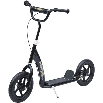 Homcom Patinete para Niños de 5-12 Años Scooter de 2 Ruedas Grandes de 12 Pulgadas con Freno y Manillar Ajustable Carga Máx. 50 kg Aosom España Homcom Patinete para Niños de 5-12 Años Scooter de 2 Ruedas Grandes de 12 Pulgadas con Freno y Manillar Ajustable Carga Máx. 50 kg Aosom España