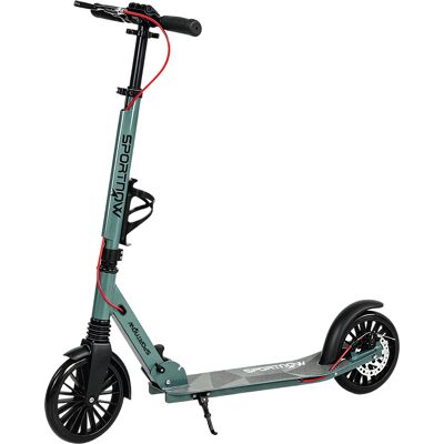SPORTNOW Patinete Plegable, Ajustable en Altura, para Adultos, Color Plateado SPORTNOW Patinete Plegable, Ajustable en Altura, para Adultos, Color Plateado