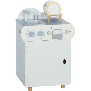 AIYAPLAY Set de cocina con fregadero y 32 accesorios - Madera, 3+ años, azul claro Aosom España AIYAPLAY Set de cocina con fregadero y 32 accesorios - Madera, 3+ años, azul claro Aosom España