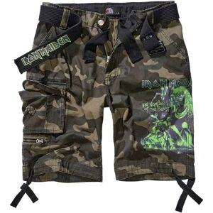 Brandit Pantalones Cortos Iron Maiden Savage Number Of The Beast Dark Camo L Brandit Pantalones Cortos Iron Maiden Savage Number Of The Beast Dark Camo L