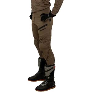 Hebo Pantalones De Trial Tech Brown L Hebo Pantalones De Trial Tech Brown L
