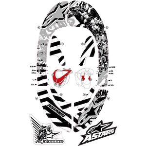Alpinestars Pegatinas Bionic Neck Graphic Violet / Blue Marine One Size Alpinestars Pegatinas Bionic Neck Graphic Violet / Blue Marine One Size