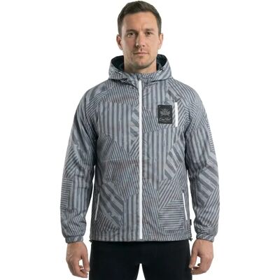 One Industries Chaqueta Con Capucha Windbreaker Hurricane Grey M One Industries Chaqueta Con Capucha Windbreaker Hurricane Grey M