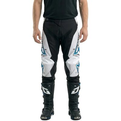 One Industries Pantalones Off-road Carbon Trace Black / Blue 32 One Industries Pantalones Off-road Carbon Trace Black / Blue 32