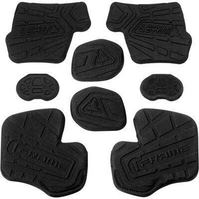 Leatt Acolchado Interior Ding Kit C-frame Junior Pair Black One Size Leatt Acolchado Interior Ding Kit C-frame Junior Pair Black One Size