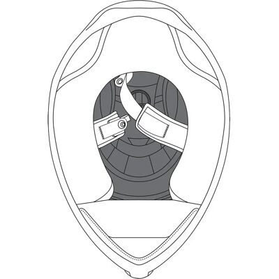 Acolchado interior blanco AGV K5 S - Accesorios de casco Acolchado interior blanco AGV K5 S - Accesorios de casco