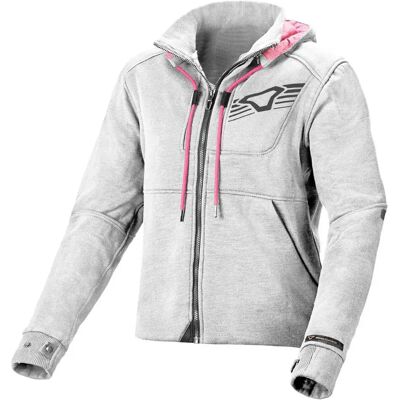 Macna Sudadera Con Cremallera District Light Grey XL Macna Sudadera Con Cremallera District Light Grey XL