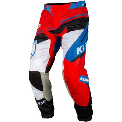 Klim Pantalones Off-road Xc Lite Red / Blue 22 Klim Pantalones Off-road Xc Lite Red / Blue 22