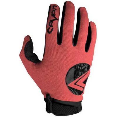 Seven Guantes Off-road Annex 7 Dot Fluor Red L Seven Guantes Off-road Annex 7 Dot Fluor Red L