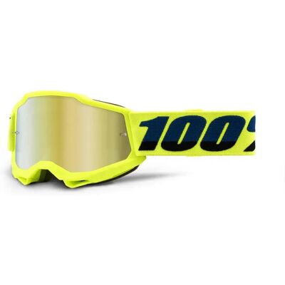 100% Accuri 2 USA - amarillo - Plexiglás plateado espejado - Goggles 100% Accuri 2 USA - amarillo - Plexiglás plateado espejado - Goggles