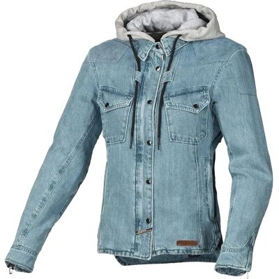 Macna Chaqueta Con Capucha Inland Light Blue XL Macna Chaqueta Con Capucha Inland Light Blue XL