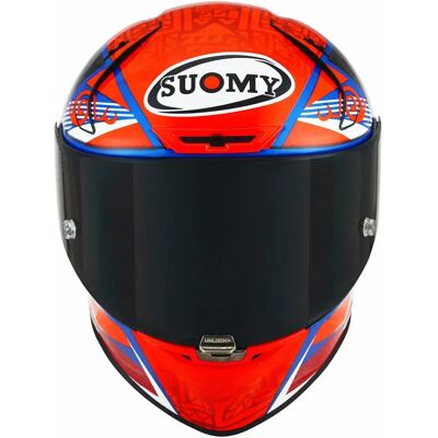 Suomy Casco Integral Sr-gp Bagnaia Replica 2021 W/o Sponsor Red / Blue / White XS Suomy Casco Integral Sr-gp Bagnaia Replica 2021 W/o Sponsor Red / Blue / White XS