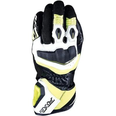 Five Guantes De Carreras Rfx4 Evo Black / Fluo Yellow XL Five Guantes De Carreras Rfx4 Evo Black / Fluo Yellow XL