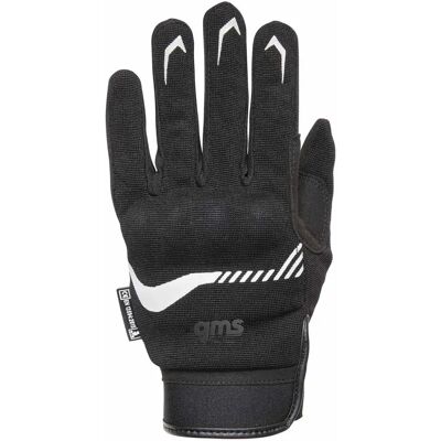 Gms Guantes Jet-city Black / White M Gms Guantes Jet-city Black / White M