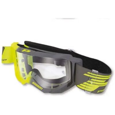 Progrip Gafas Off Road 3300 Fluo Yellow / Grey Clear Progrip Gafas Off Road 3300 Fluo Yellow / Grey Clear