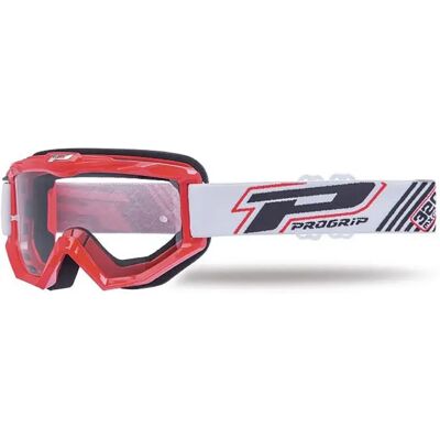 Progrip Gafas Off Road Race Line Red Clear Progrip Gafas Off Road Race Line Red Clear