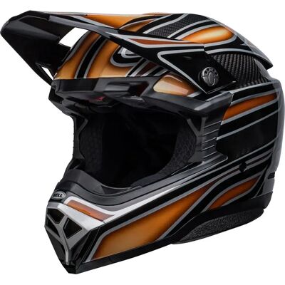 Bell Casco Off-road Moto-10 Spherical Webb Black / Copper L Bell Casco Off-road Moto-10 Spherical Webb Black / Copper L