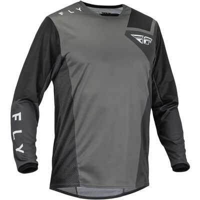 Fly Racing Maillot De Manga Larga Mx Kinetic Fuel Grey / Dark Grey / Black L Fly Racing Maillot De Manga Larga Mx Kinetic Fuel Grey / Dark Grey / Black L