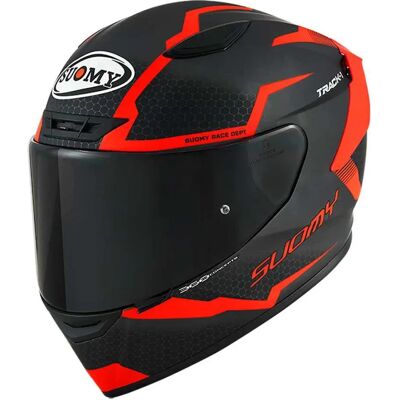 Suomy Casco Integral Track-1 Reaction Matt Anthracite / Red S Suomy Casco Integral Track-1 Reaction Matt Anthracite / Red S