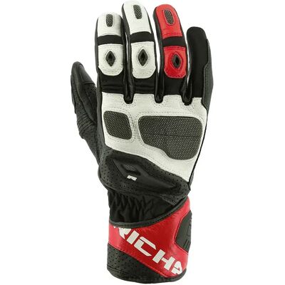 Richa Guantes Granite 2.0 White / Blue 2XL Richa Guantes Granite 2.0 White / Blue 2XL