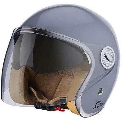 Casco Jet Vintage Stormer Clyde Gris Nardo Casco Jet Vintage Stormer Clyde Gris Nardo