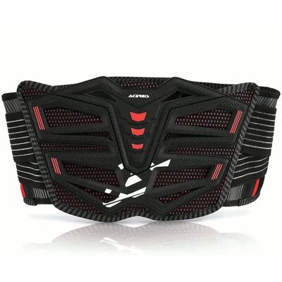 Acerbis Cinturón Renal Motobrand 2.0 Black / Red L-XL Acerbis Cinturón Renal Motobrand 2.0 Black / Red L-XL