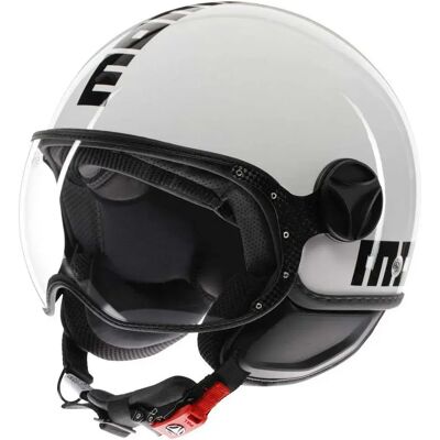 Momo Design Casco Jet Fgtr Classic Mono White / Black XS Momo Design Casco Jet Fgtr Classic Mono White / Black XS