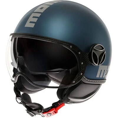 Momo Design Casco Jet Fgtr Evo Mono Matt Avio / Silver L Momo Design Casco Jet Fgtr Evo Mono Matt Avio / Silver L
