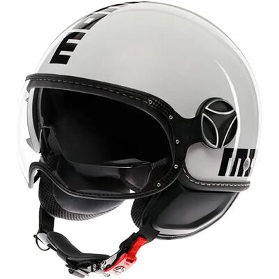 Momo Design Casco Jet Fgtr Evo Mono White Quarz / Black XS Momo Design Casco Jet Fgtr Evo Mono White Quarz / Black XS