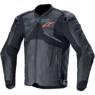 Chaqueta de cuero de moto Atem V5 - Negro - 48 Chaqueta de cuero de moto Atem V5 - Negro - 48