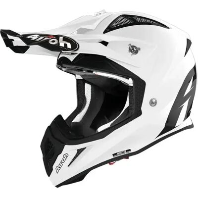 Airoh Casco Off-road Aviator Ace 2 Color White Gloss M Airoh Casco Off-road Aviator Ace 2 Color White Gloss M