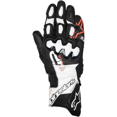 Alpinestars Guantes De Cuero Gp Plus R V3 Black / White L Alpinestars Guantes De Cuero Gp Plus R V3 Black / White L