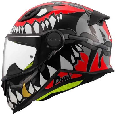 Ls2 Casco Integral Junior Ff812 Kid Punk Grey / Red S Ls2 Casco Integral Junior Ff812 Kid Punk Grey / Red S