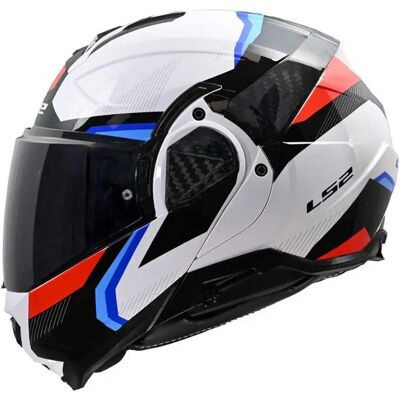 Ls2 Casco Modular Ff910 Advant Ii Triple White / Blue / Red XS Ls2 Casco Modular Ff910 Advant Ii Triple White / Blue / Red XS