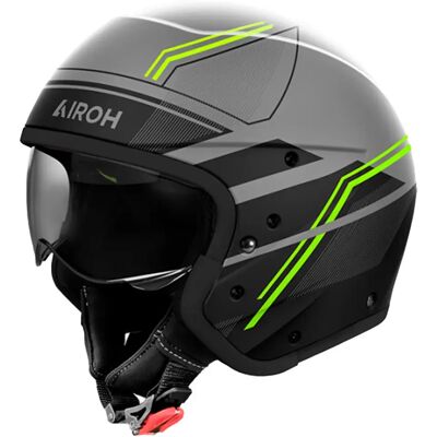 Airoh J110 SLIM Giallo Opaco M - Casco de moto Airoh J110 SLIM Giallo Opaco M - Casco de moto