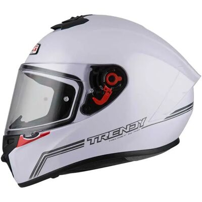 Nzi Casco Integral Trendy 2 Solid Noveau White L Nzi Casco Integral Trendy 2 Solid Noveau White L