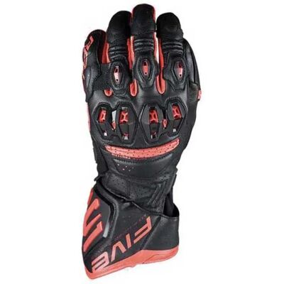 Five Guantes De Cuero Perforado Rfx3 Evo Black / Red XL Five Guantes De Cuero Perforado Rfx3 Evo Black / Red XL