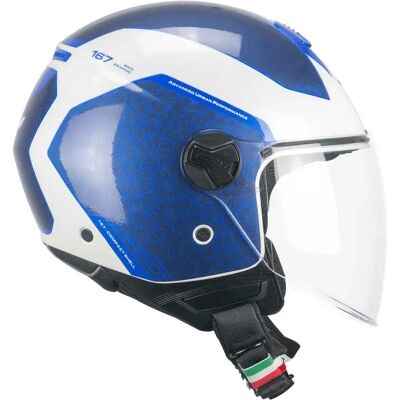 CGM - 167L FLO - Blanco Azul - 2XL - Helmet CGM - 167L FLO - Blanco Azul - 2XL - Helmet