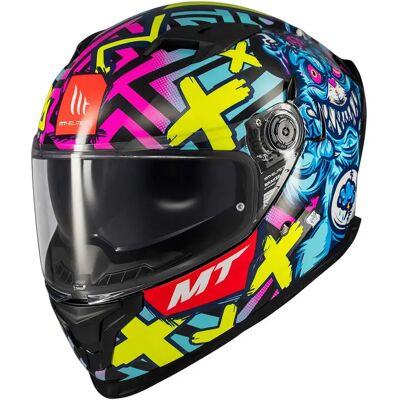 Mt Helmets Casco Integral Braker Sv Crazy Teddy Multicolor 2XL Mt Helmets Casco Integral Braker Sv Crazy Teddy Multicolor 2XL